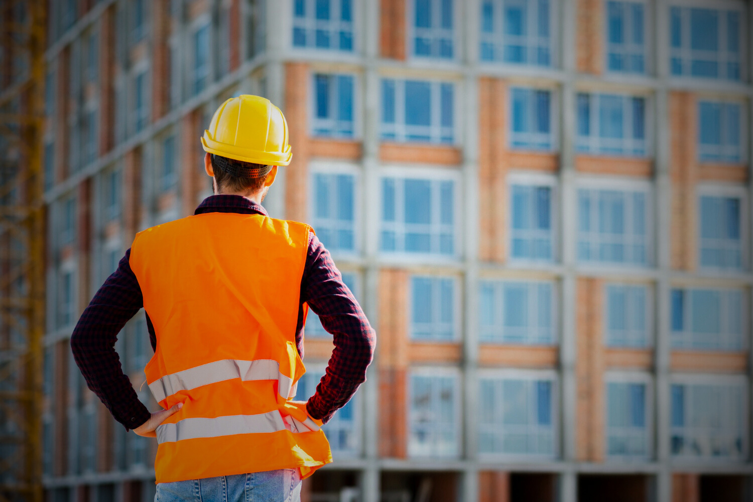Construction worker onsite